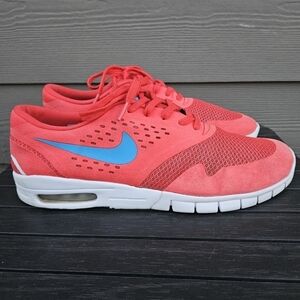 Nike Eric Koston 2 Max Red 631047-604 Athletic Sneakers Popsicle Red Mens US 11